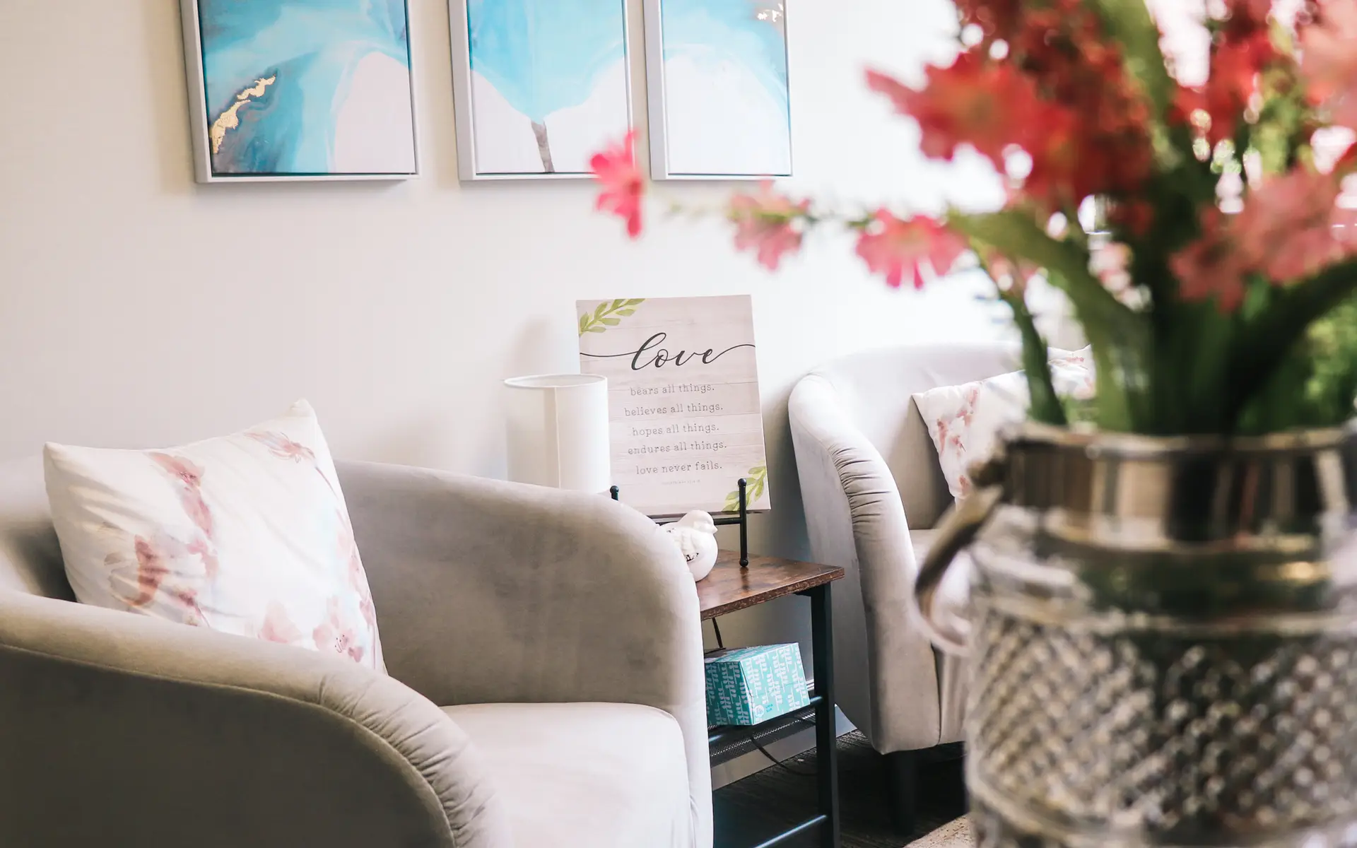 Extended Care Program Room for Families of Addicts