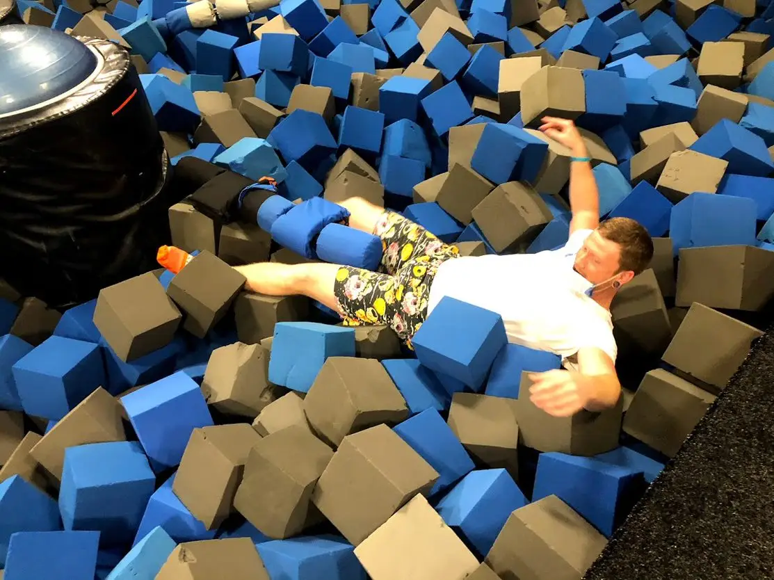 Alumni Event at Trampoline Park